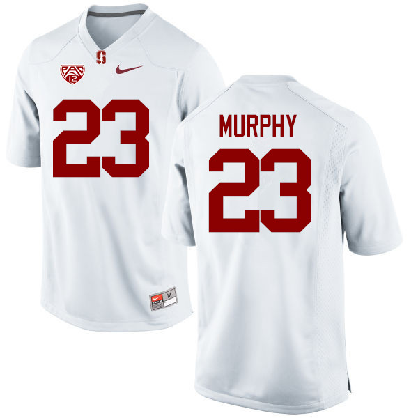 Men Stanford Cardinal #23 Alameen Murphy College Football Jerseys Sale-White - Click Image to Close
